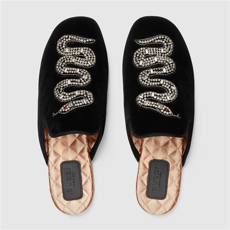 gucci slipper snake